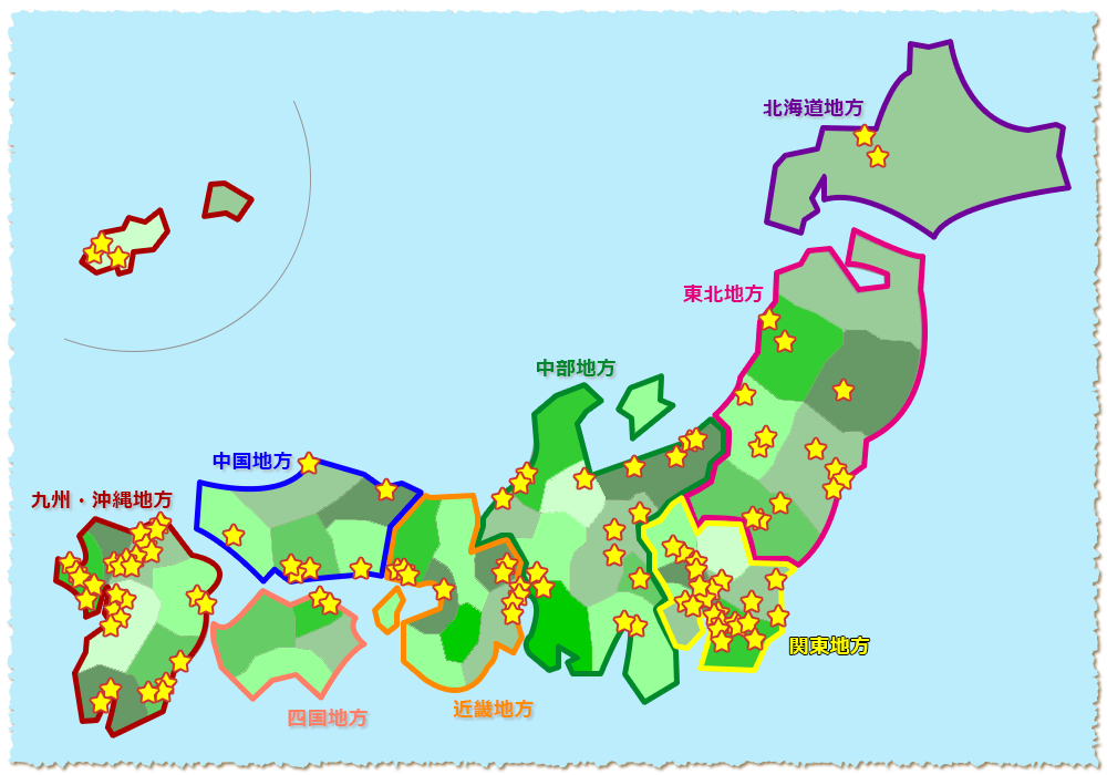 日本地図